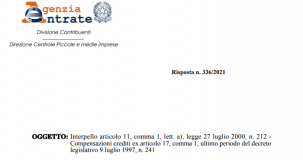 Compensazioni F24, utilizzo dei crediti oltre il limite prima della dichiarazione dei redditi 2021
