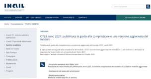Riduzione premi INAIL: compilazione modello OT23