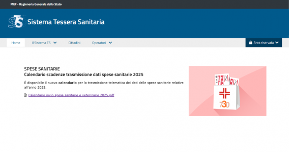 Invio dei dati al Sistema TS: le date di scadenza del 2025