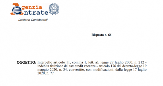 Bonus vacanze, errore nell'ISEE: restituzione con la dichiarazione dei redditi 2021